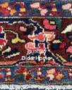 فرش دستباف آنتیک بختیاری طرح ترنجی سه متری