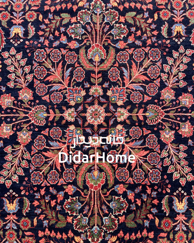 فرش دستباف لیلیان طرح افشان نه متری