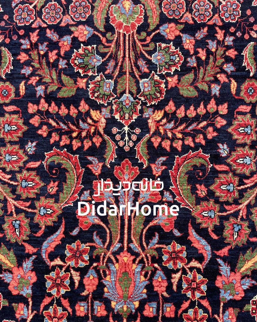 فرش دستباف لیلیان طرح افشان نه متری