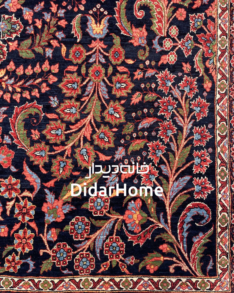 فرش دستباف لیلیان طرح افشان نه متری