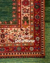 فرش دستباف قشقایی طرح کفساده ذرع و نیم