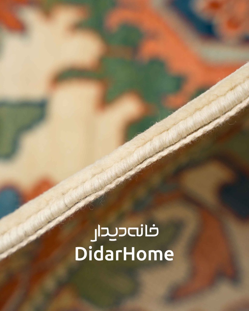 فرش دستباف هریس طرح افشان چهار متری