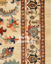 فرش دستباف هریس طرح افشان نه متری