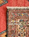 فرش دستباف آنتیک مزلقان طرح ترنجی سه متری
