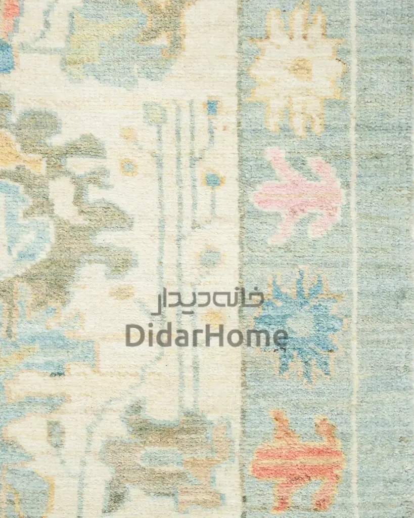 کناره دستباف سلطان آباد طرح افشان (زیگلر محل)