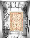 فرش دستباف سلطان آباد طرح افشان چهار متری (زیگلر محل)