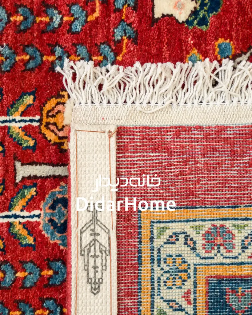 فرش دستباف قشقایی طرح درخت زندگی نه متری