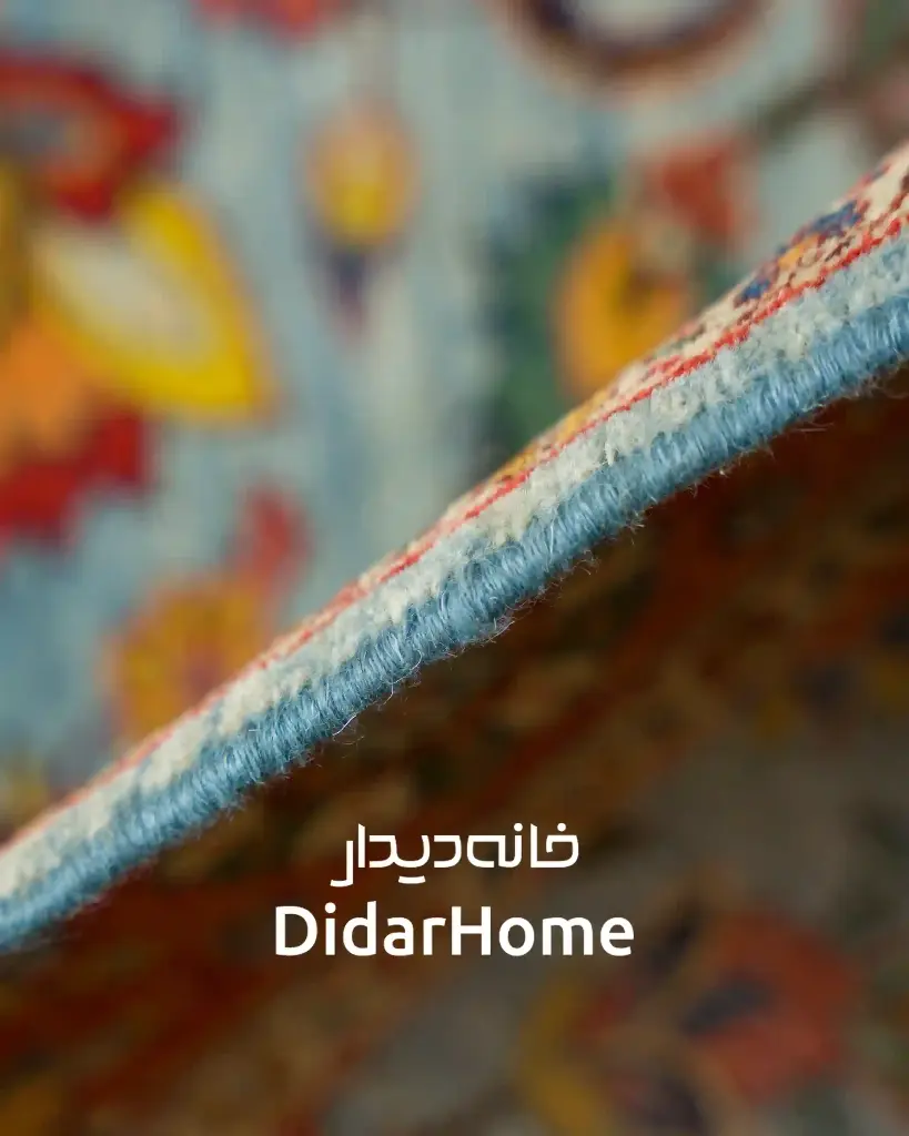 فرش دستباف تبریز  ۴۰ رج طرح افشان ذرع و نیم