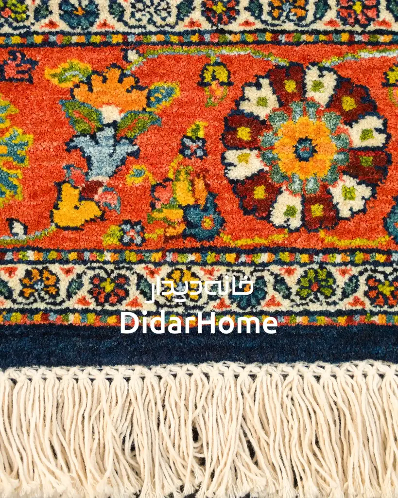 فرش دستباف تبریز ۴۵ رج طرح افشان ۱/۱۶ متری