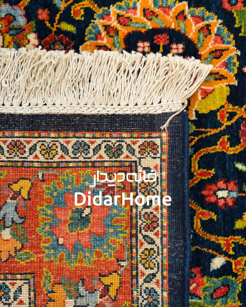 فرش دستباف تبریز ۴۵ رج طرح افشان ۱/۱۶ متری