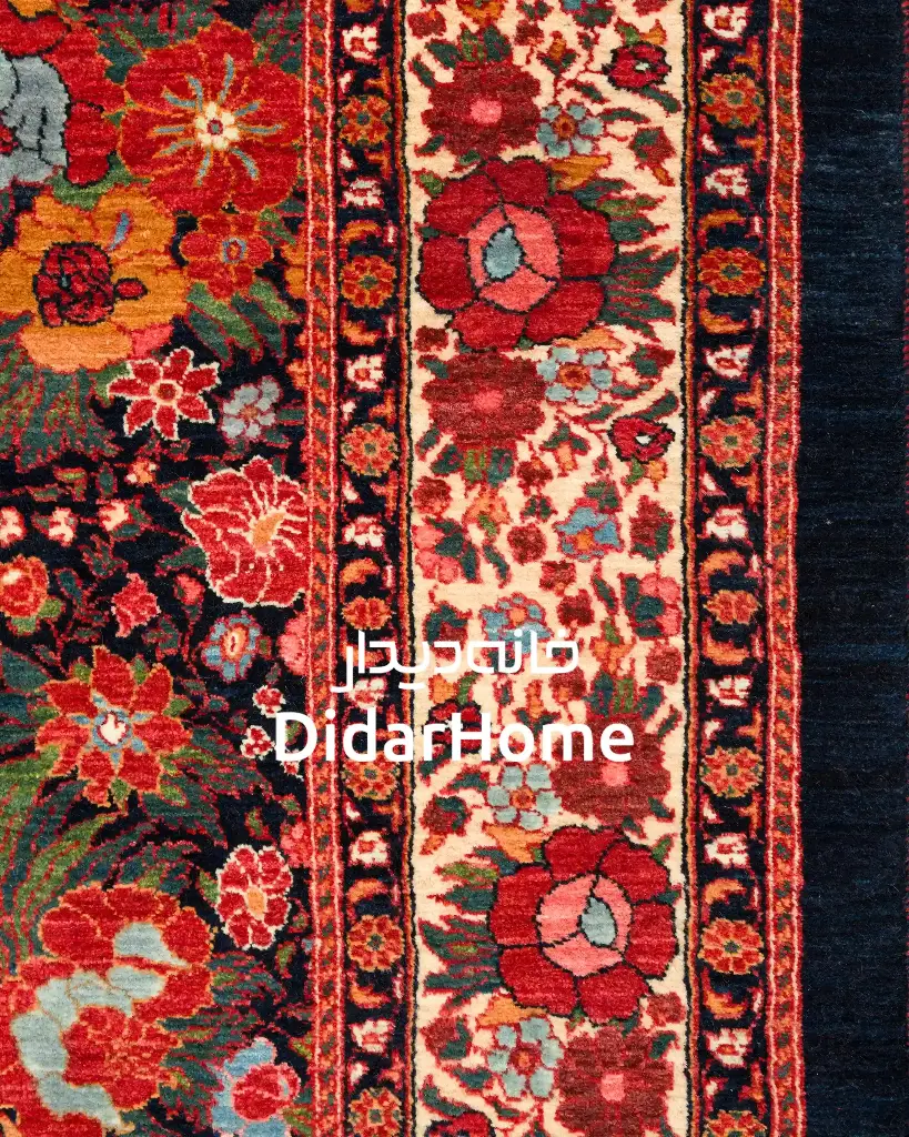 فرش دستباف بیجار طرح افشان ۴/۵۴ متری