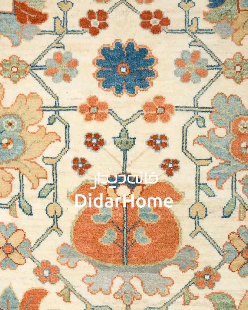 فرش دستباف سلطان آباد طرح افشان شش متری (زیگلر محل)