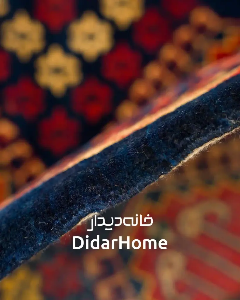 فرش دستباف بختیاری طرح ترنجی ۱/۱۵ متری