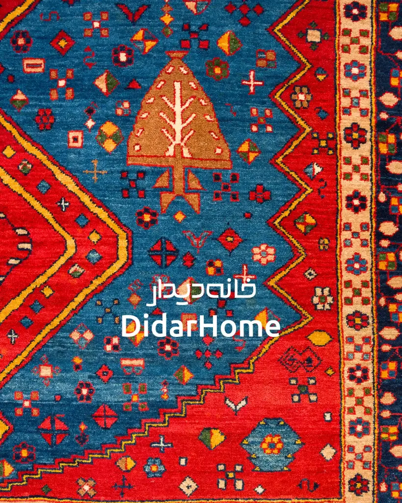 فرش دستباف بختیاری طرح ترنجی ۲/۳۷ متری