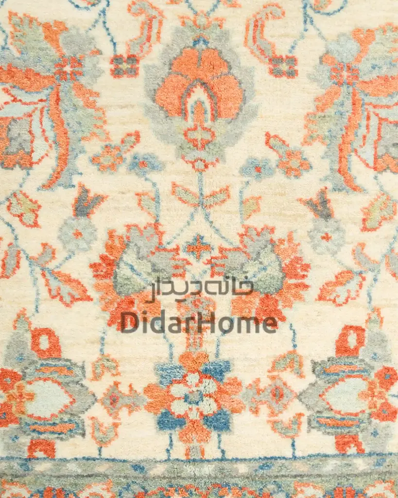 فرش دستباف سلطان آباد طرح افشان ۲/۶۲ متری (زیگلر محل)