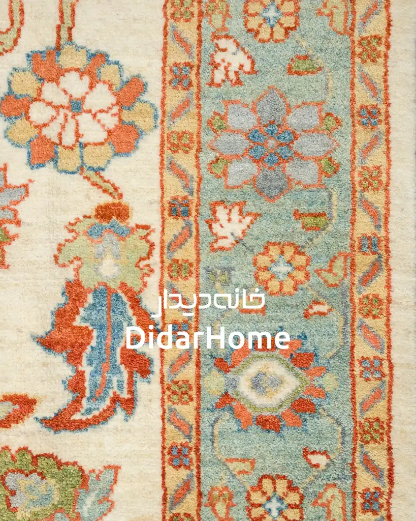فرش دستباف سلطان آباد طرح افشان ۴/۳۰ متری (زیگلر محل)