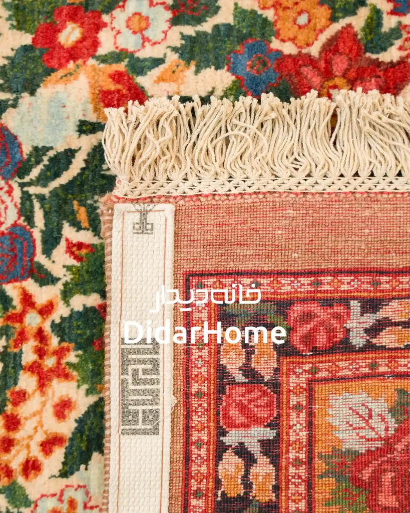 فرش دستباف بیجار طرح هزارگل ۴/۰۴ متری