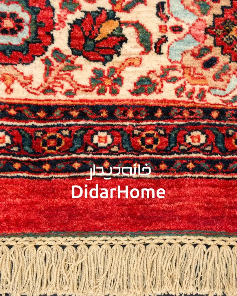 فرش دستباف بیجار طرح افشان ۶/۲۱ متری