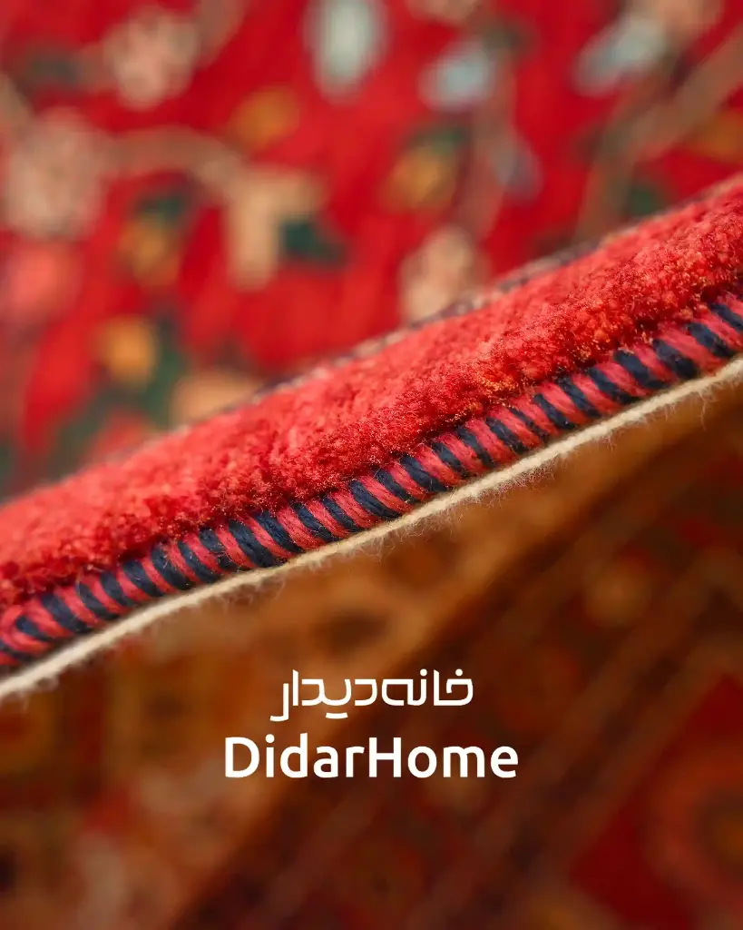 فرش دستباف بیجار طرح افشان ۶/۲۱ متری