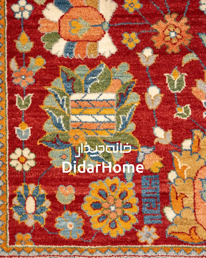 فرش دستباف کرمان طرح افشان ۷/۹۹ متری