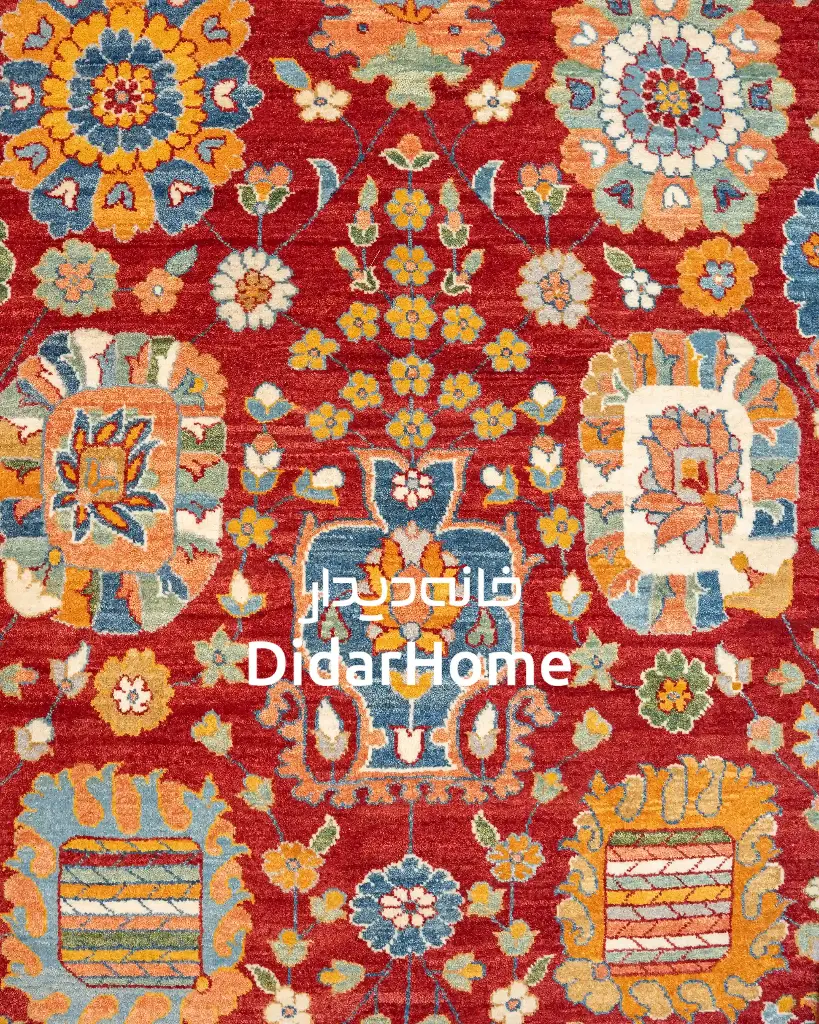 فرش دستباف کرمان طرح افشان ۷/۹۹ متری