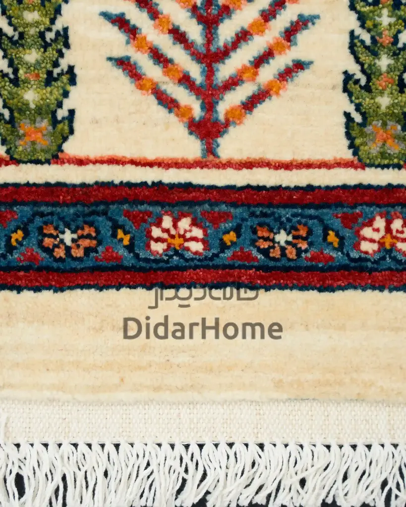 فرش دستباف قشقایی طرح درخت زندگی ۶/۳۶ متری