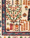 فرش دستباف قشقایی طرح درخت زندگی ۶/۳۶ متری