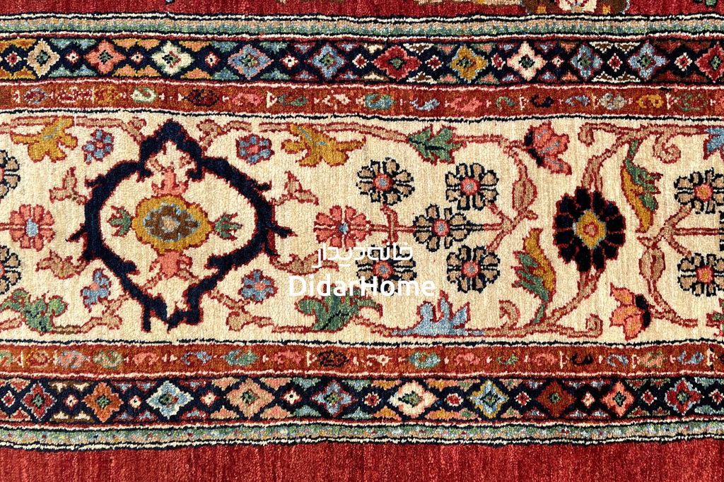 قالی قشقایی افشان-چهارگل(۷.۶۰)