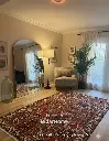 فرش دستباف آنتیک بختیاری طرح خشتی ۵/۹۷ متری