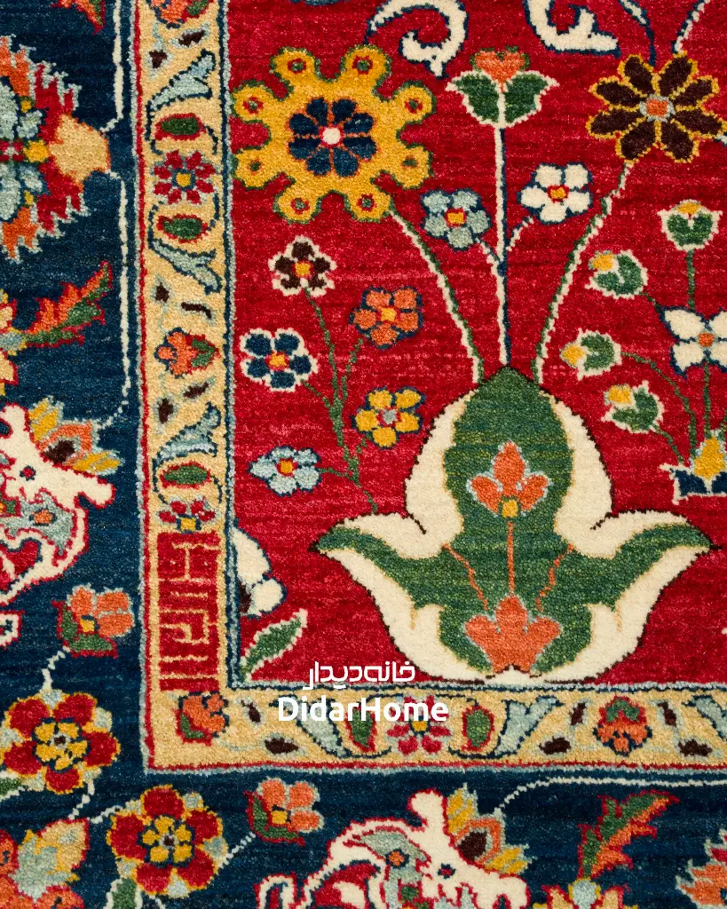فرش دستباف تبریز طرح افشان ۹/۲۱ متری
