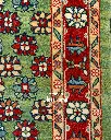 فرش دستباف شکوفه طرح افشان ۱/۶۹ متری