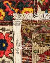 فرش دستباف آنتیک بختیاری طرح خشتی ۴/۵۴ متری