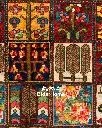 فرش دستباف آنتیک بختیاری طرح خشتی ۴/۵۴ متری