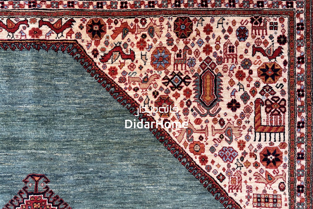 قالی قشقایی ترنجی-امید(۷.۲۰)