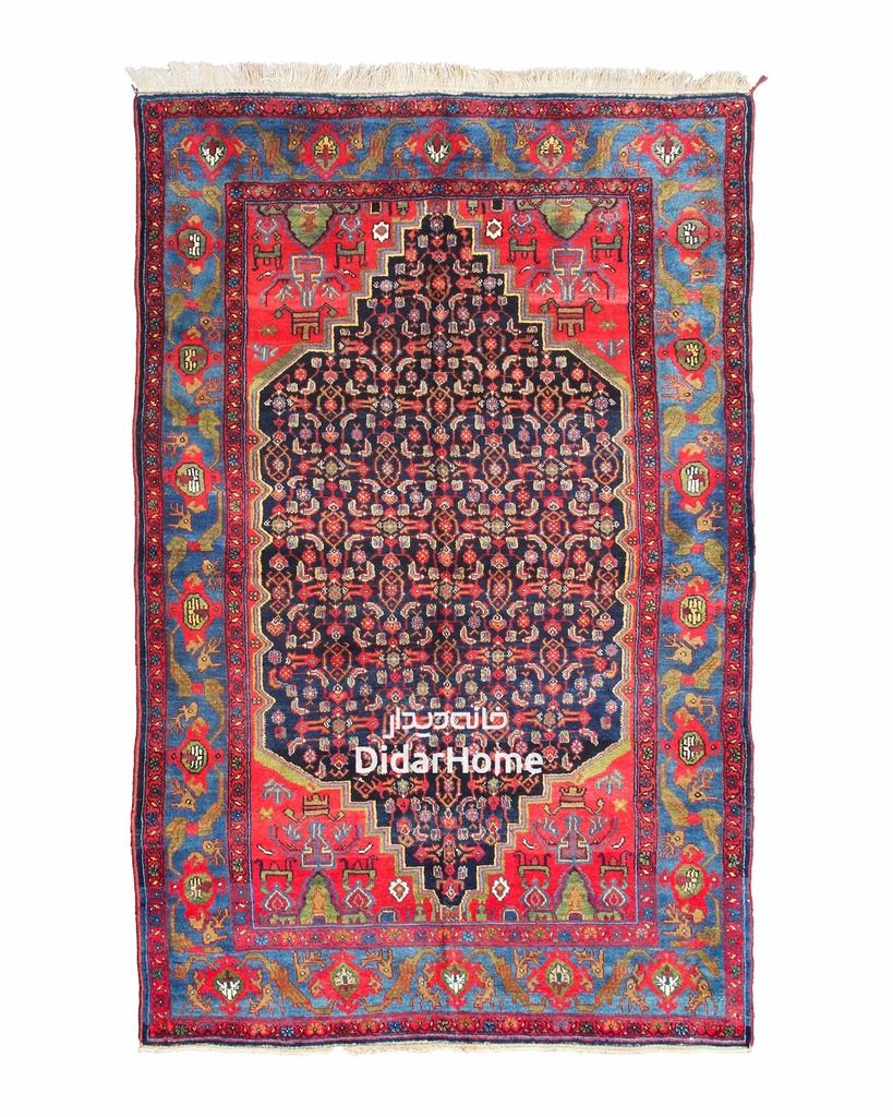 فرش دستباف آنتیک کلیایی طرح افشان ۳/۲۱ متری