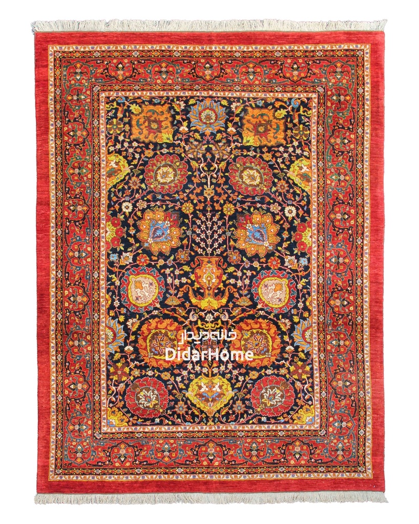 فرش دستباف تبریز طرح افشان ۵/۲۳ متری