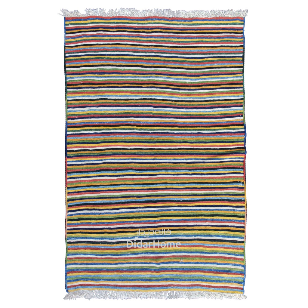 گلیم دستباف قشقایی ذرع و نیم