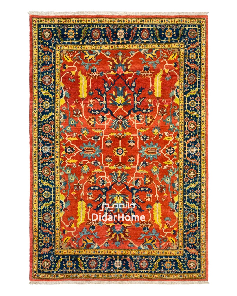 فرش دستباف هریس طرح افشان ۵/۷۸ متری
