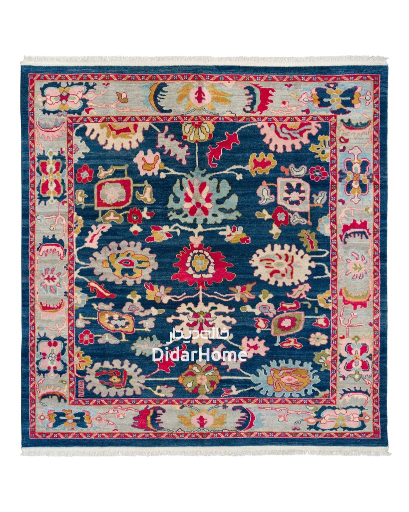 فرش دستباف سلطان آباد طرح افشان چهار متری (زیگلر محل)