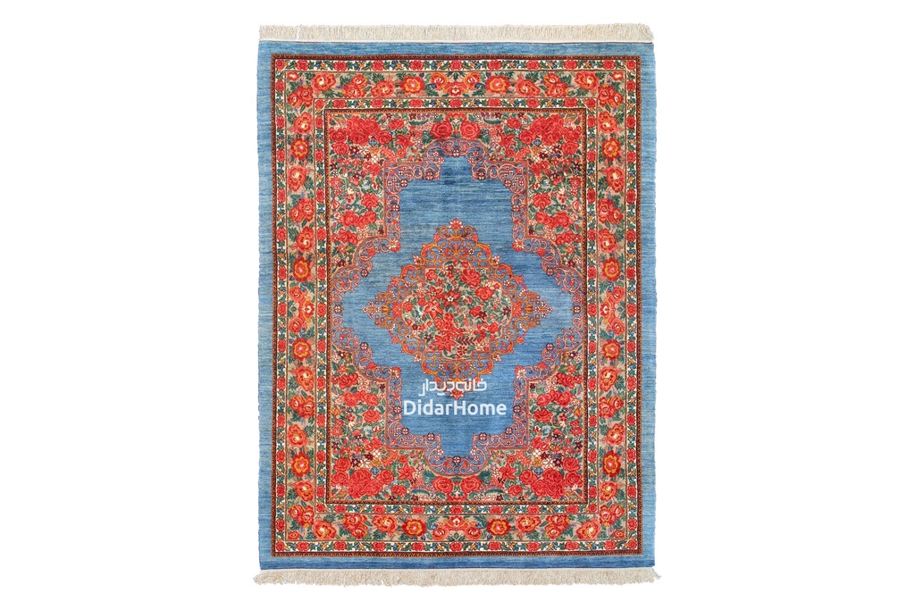 فرش دستباف بیجار طرح ترنجی چهار متری