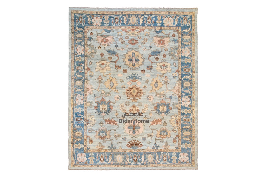 فرش دستباف سلطان آباد طرح افشان دوازده متری