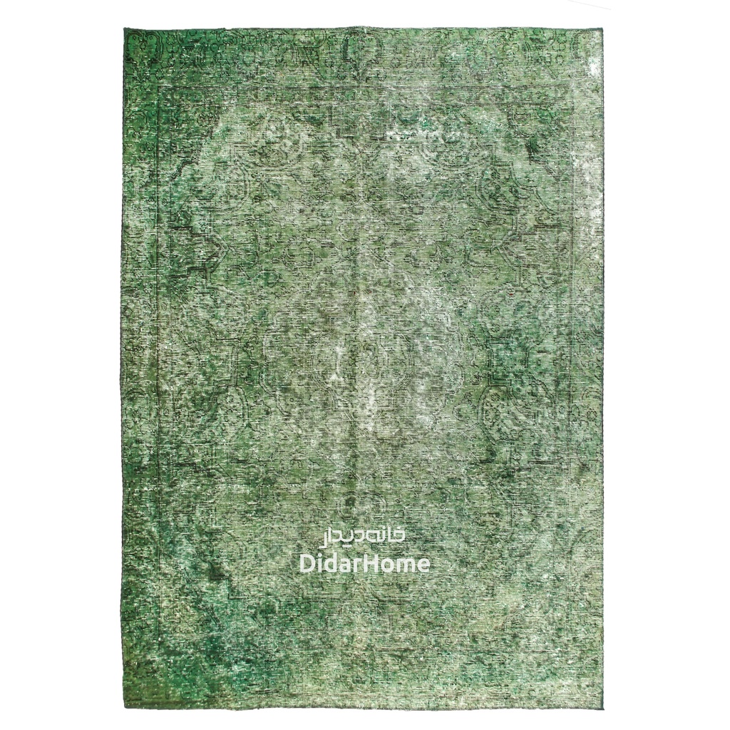 فرش دستباف مدرن طرح ترنجی شش متری