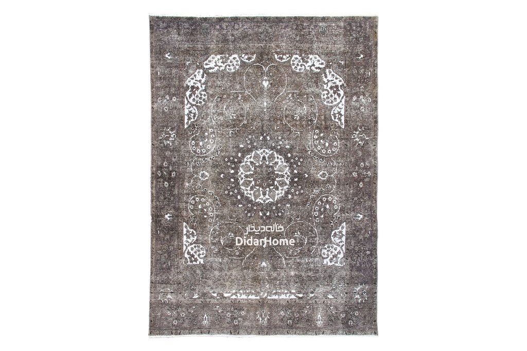 فرش دستباف مدرن تبریز طرح ترنجی شش متری