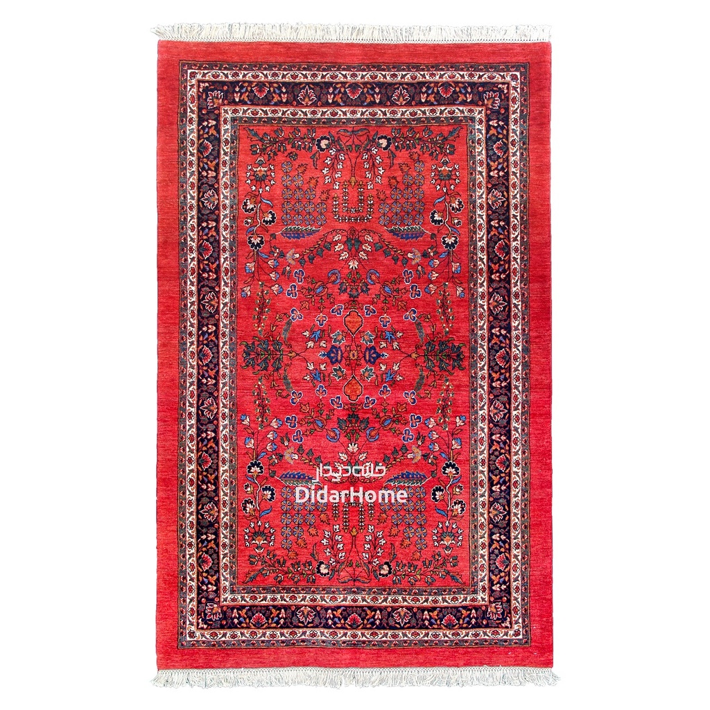 فرش دستباف محل طرح افشان سه متری