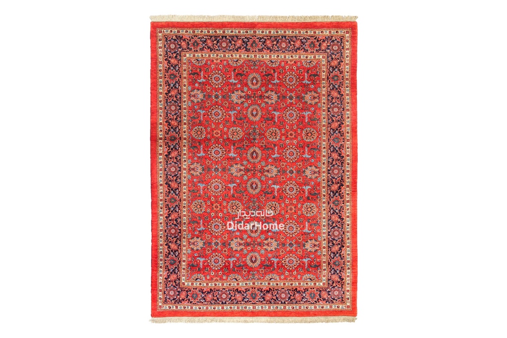 فرش دستباف بیجار طرح افشان شش متری