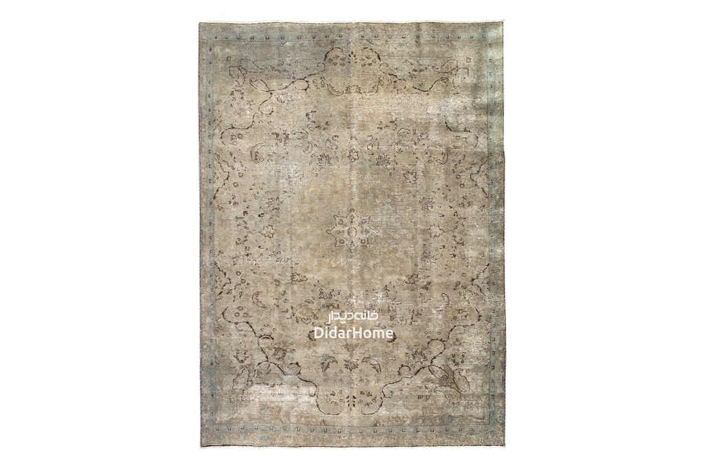 فرش دستباف مدرن تبریز طرح ترنجی شش متری