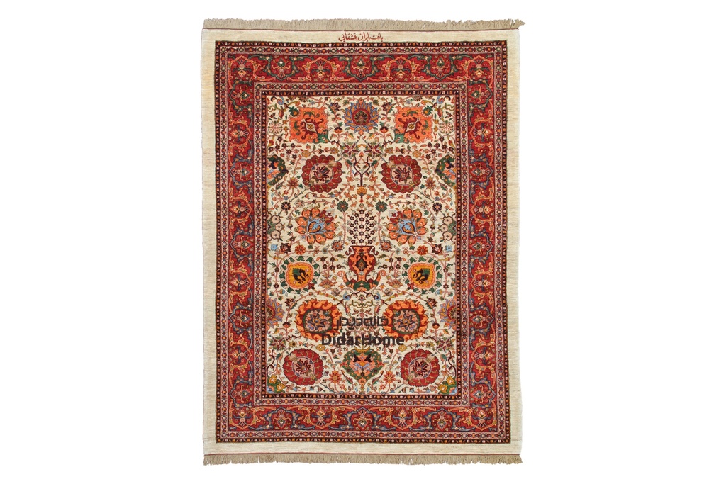 فرش دستباف تبریز طرح افشان شش متری