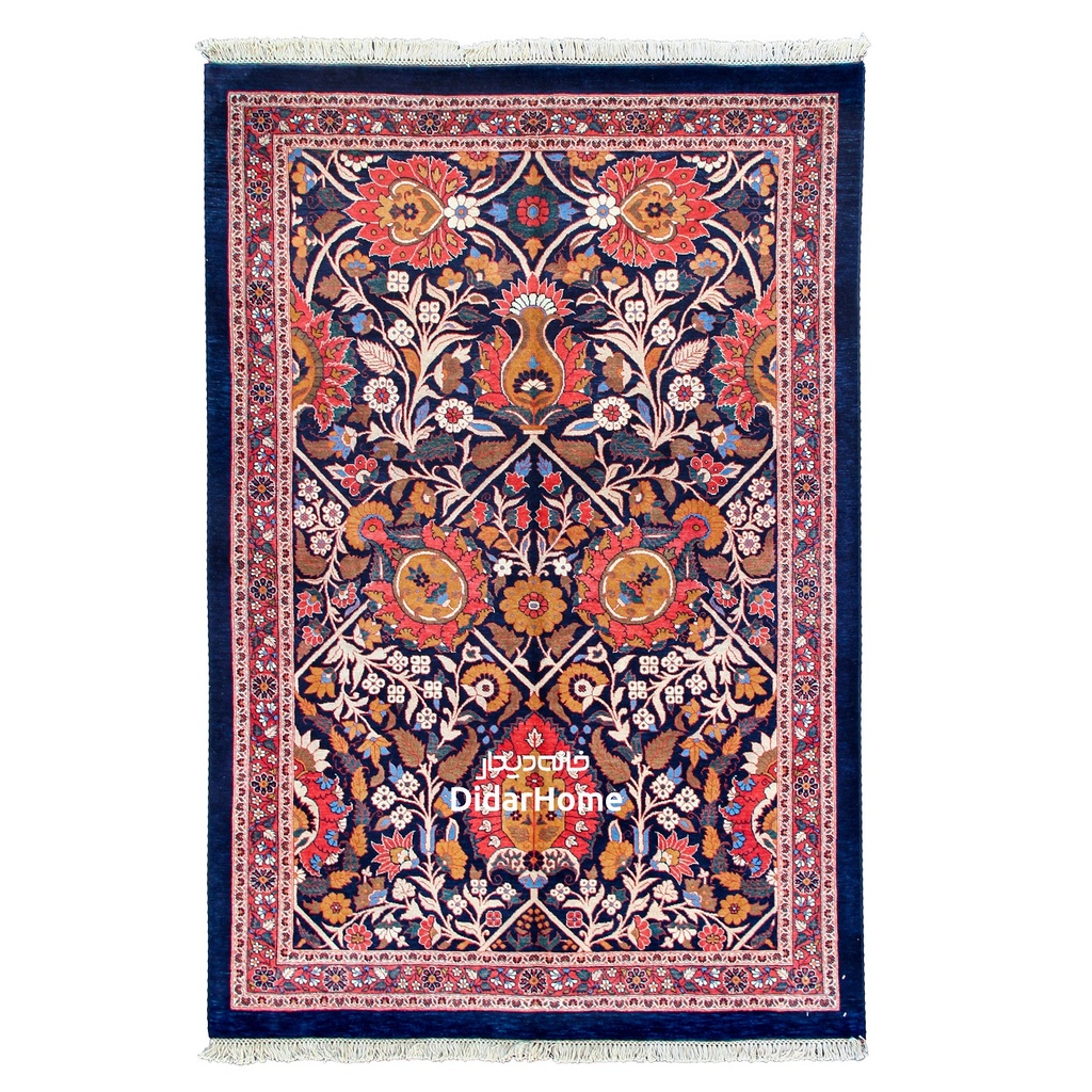 فرش دستباف بیجار طرح افشان چهار متری