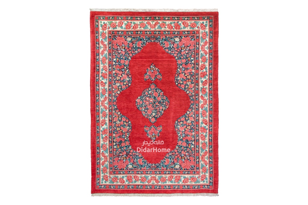 فرش دستباف بیجار طرح ترنجی نه متری