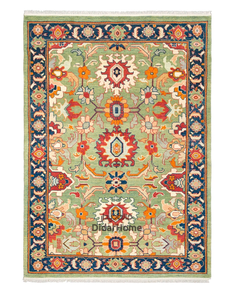 فرش دستباف هریس طرح افشان چهار متری